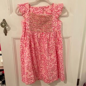 Lilly Pulitzer Pink Floral Dress Size 8 NWOT